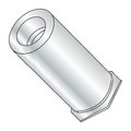 Newport Fasteners Round Standoffs, #10-32 Thrd Sz, 3/4 in Bd L, Steel Zinc, 1000 PK 323406